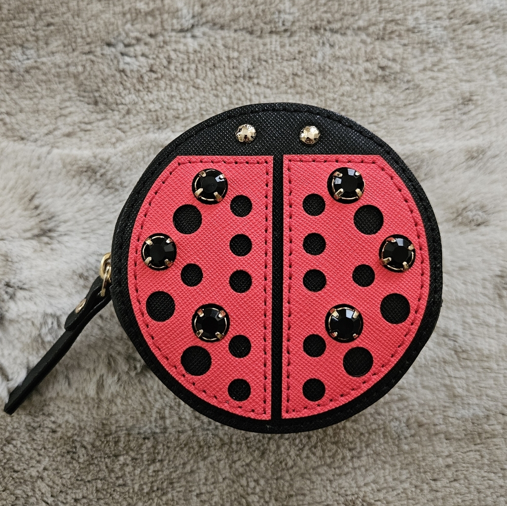 Kate Spade ladybug coin bag